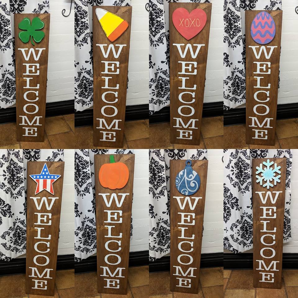 3D Welcome porch Interchangeable