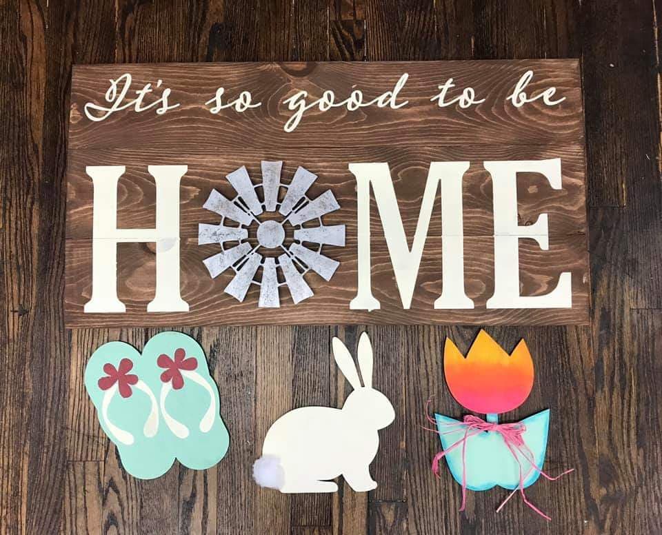 3D It's so good to be home Interchangeable