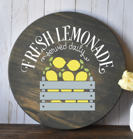 fresh lemonade ROUND
