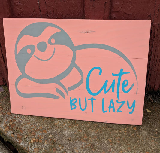 Cute but lazy Sloth