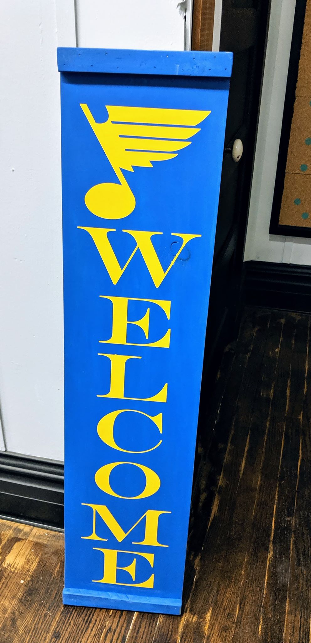 STL Blues welcome