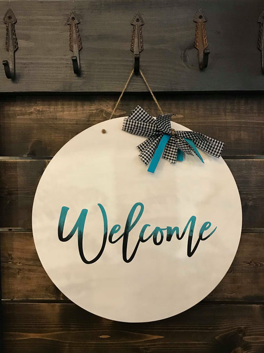 Door hanger Welcome