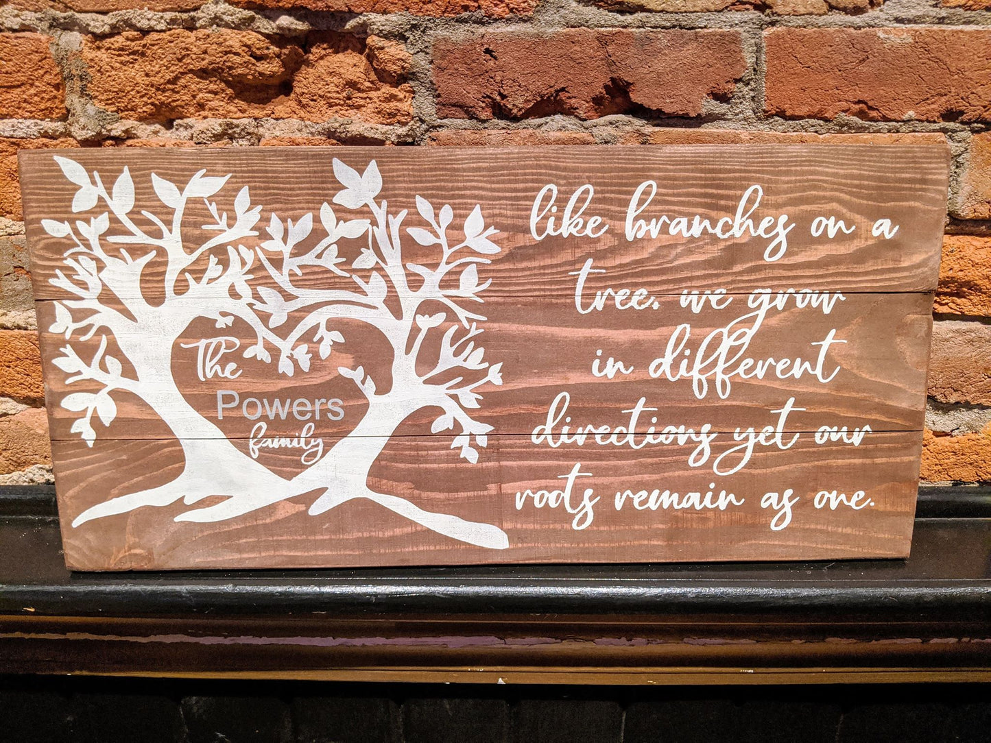 Like branches on a tree with family name