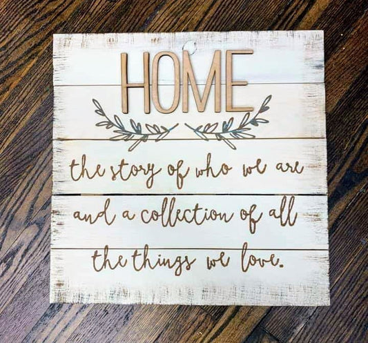 3D Home the story of who we are