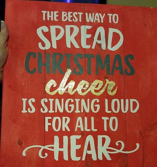 Best way to spread Christmas cheer