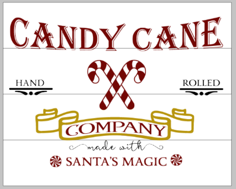 Candy Cane Company Santa's magic