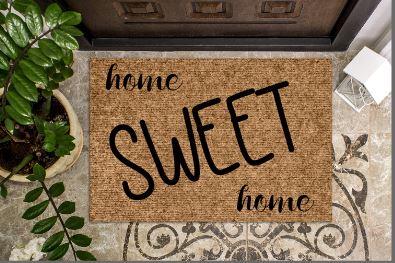 Home sweet home (home small in corners)