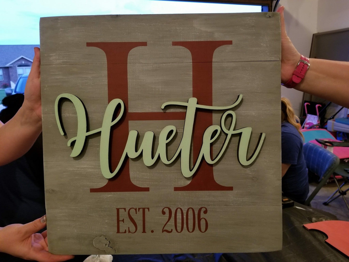 3D Family name with est date