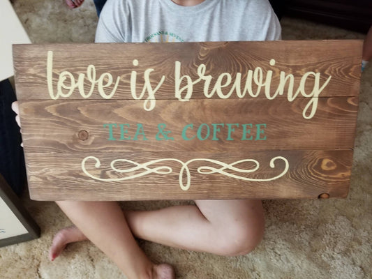 Love is brewing