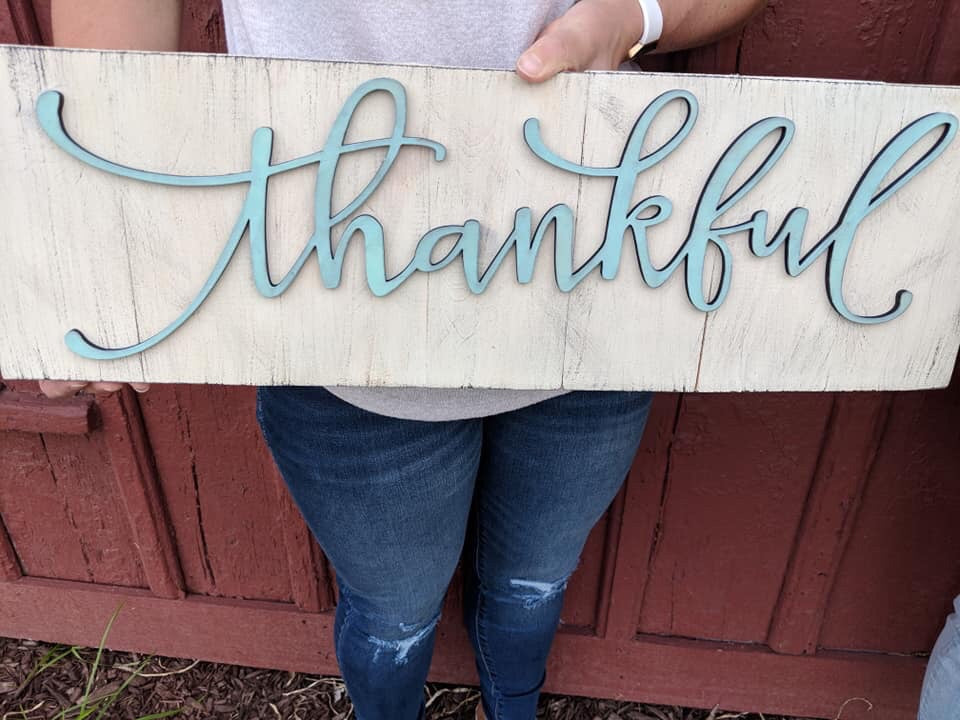 3D Thankful