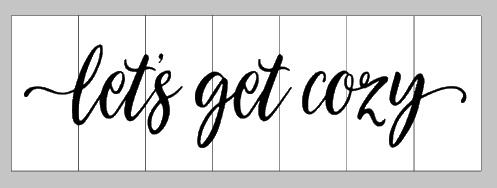 lets get cozy