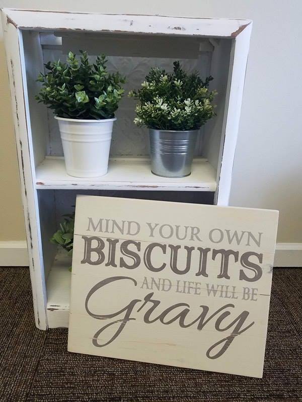 Mind your own biscuits and life will be gravy