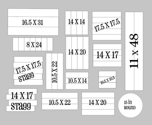 Take home sign kits