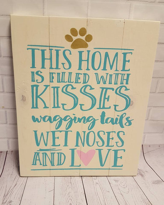 This home is filled with kisses -- Alternative design